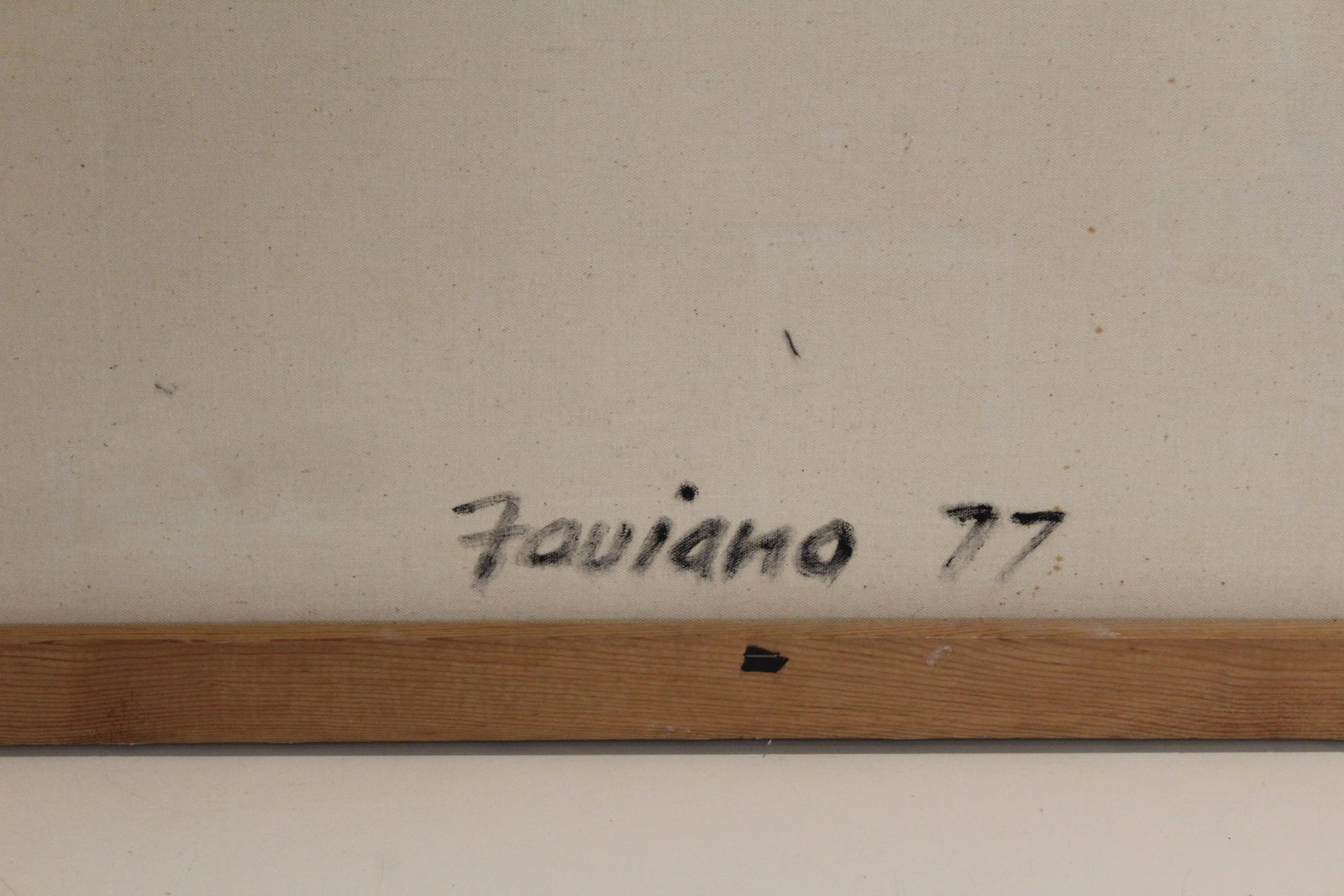 Abstract Oil on Canvas Painting by Frederick Faviano 1977 - 10