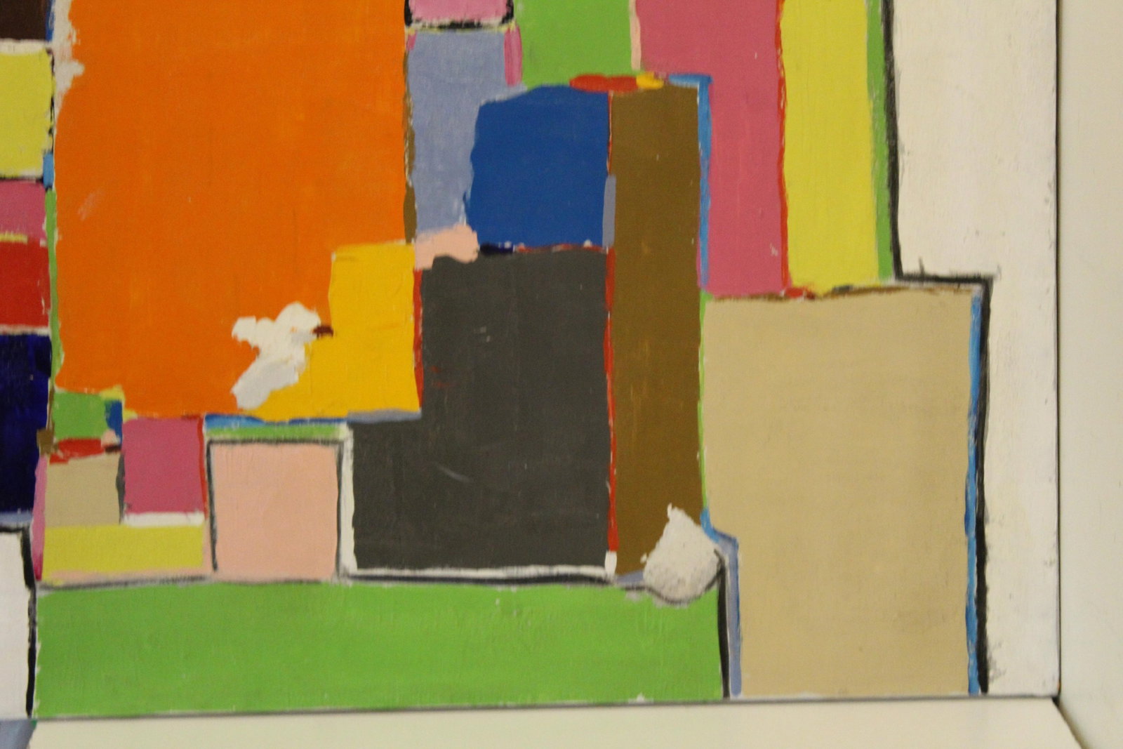 Abstract Oil on Canvas Painting by Frederick Faviano 1977 - 2