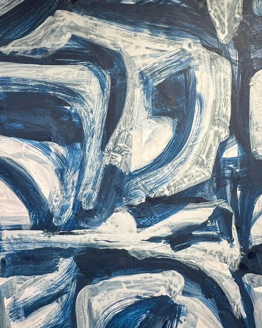 Mid 20th Century Daniel Buckler Original Painting 22 X 30 - 2