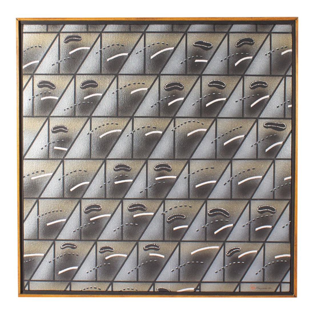 1983 "Sushi Series No. 2" Oil and Airbrush Painting by Carl Hayano (1 of 10)