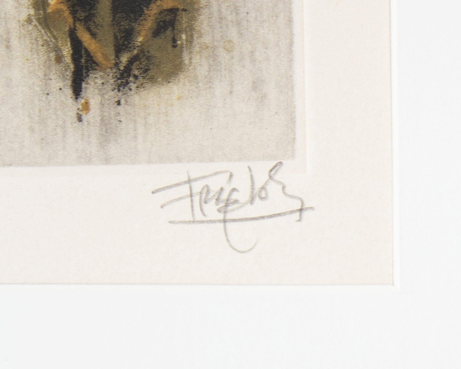 Abstract Color Etching by Johnny Friedlaender - 3