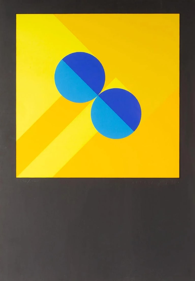 Op Art Serigraph Print by Jo Niemeyer - 2
