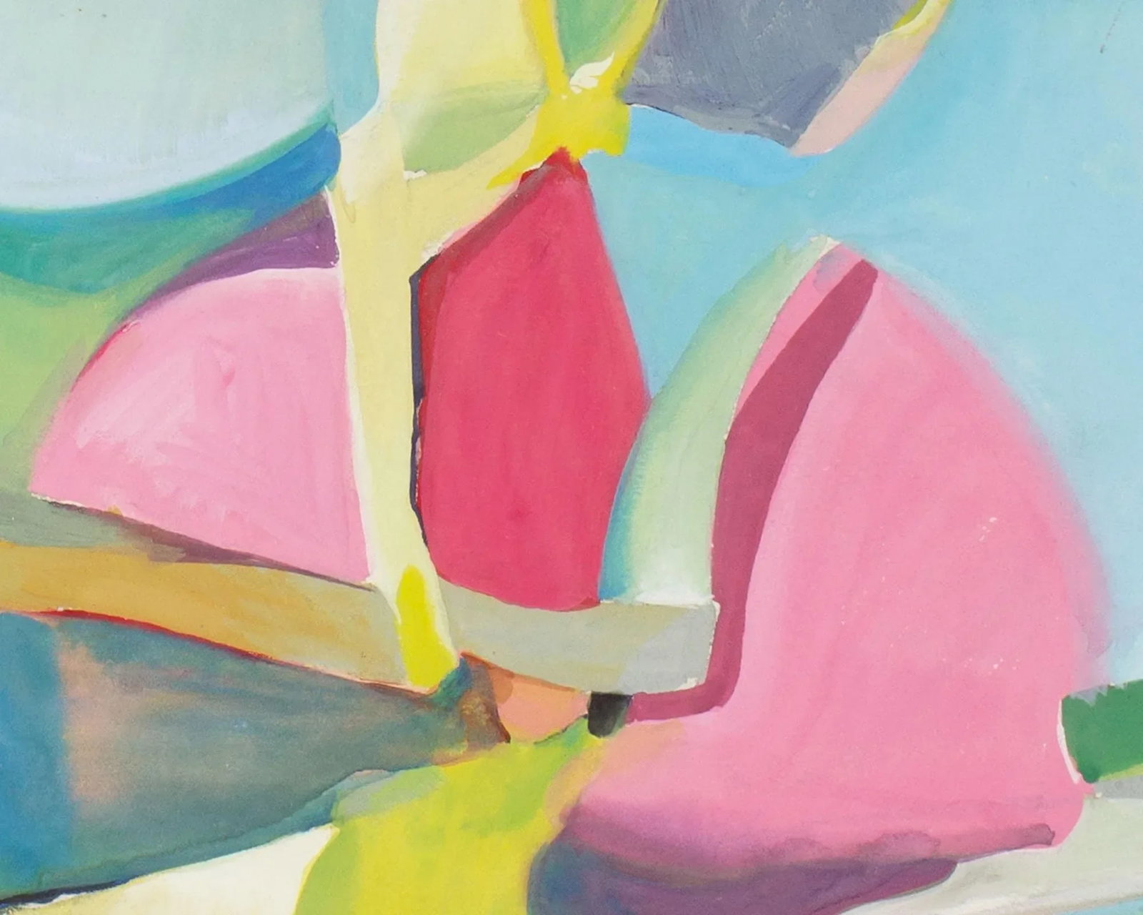Abstract Gouache Painting by George Coggeshall - 7