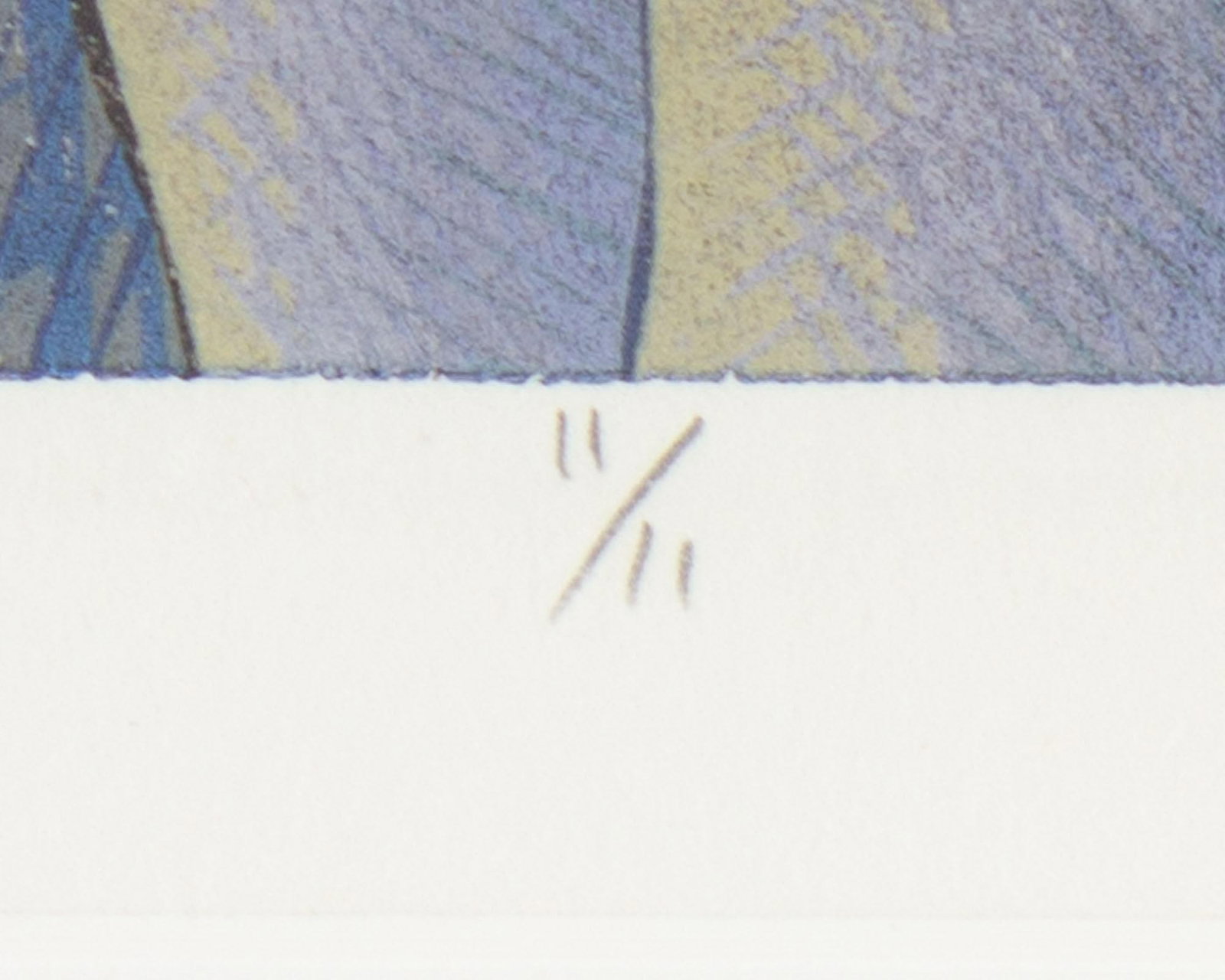 Gordon Mortensen 1990 "Alix" Woodcut Print - 5