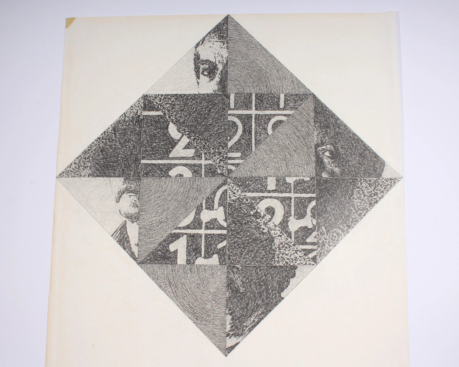 James Spencer Russell Signed Self-Portrait Graphite Drawing - 2