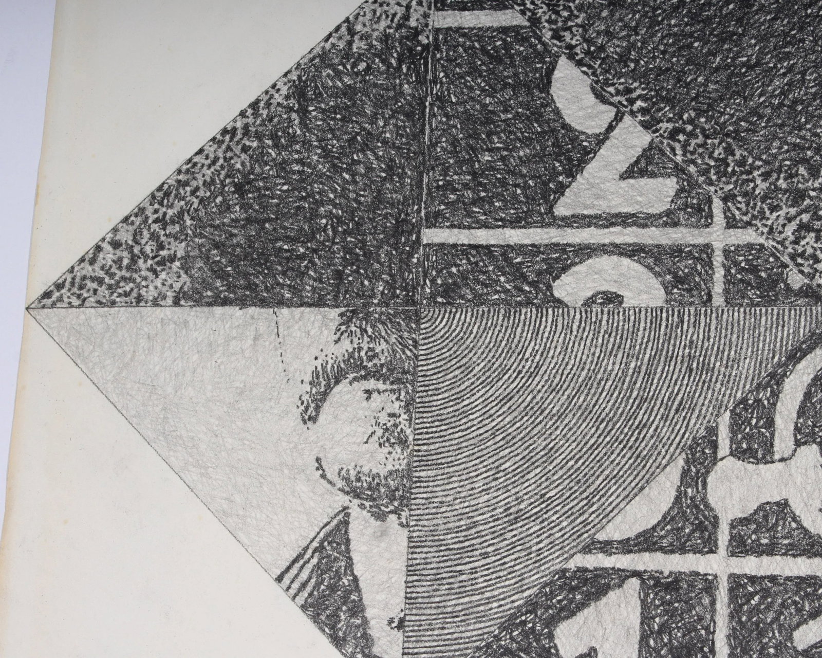 James Spencer Russell Signed Self-Portrait Graphite Drawing - 4