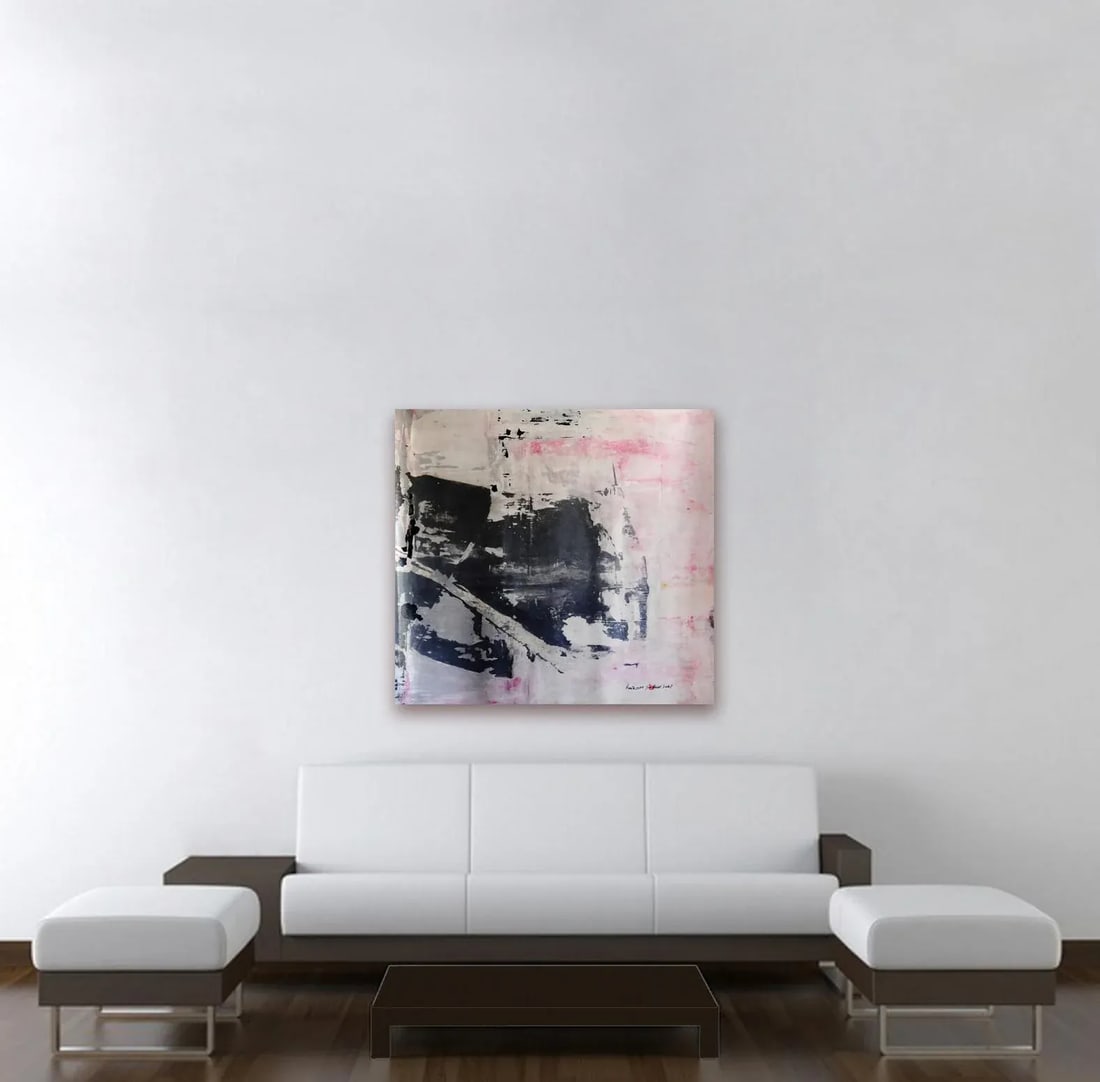 "Amaze XXXII" Contemporary Abstract Mixed-Media Painting - 5