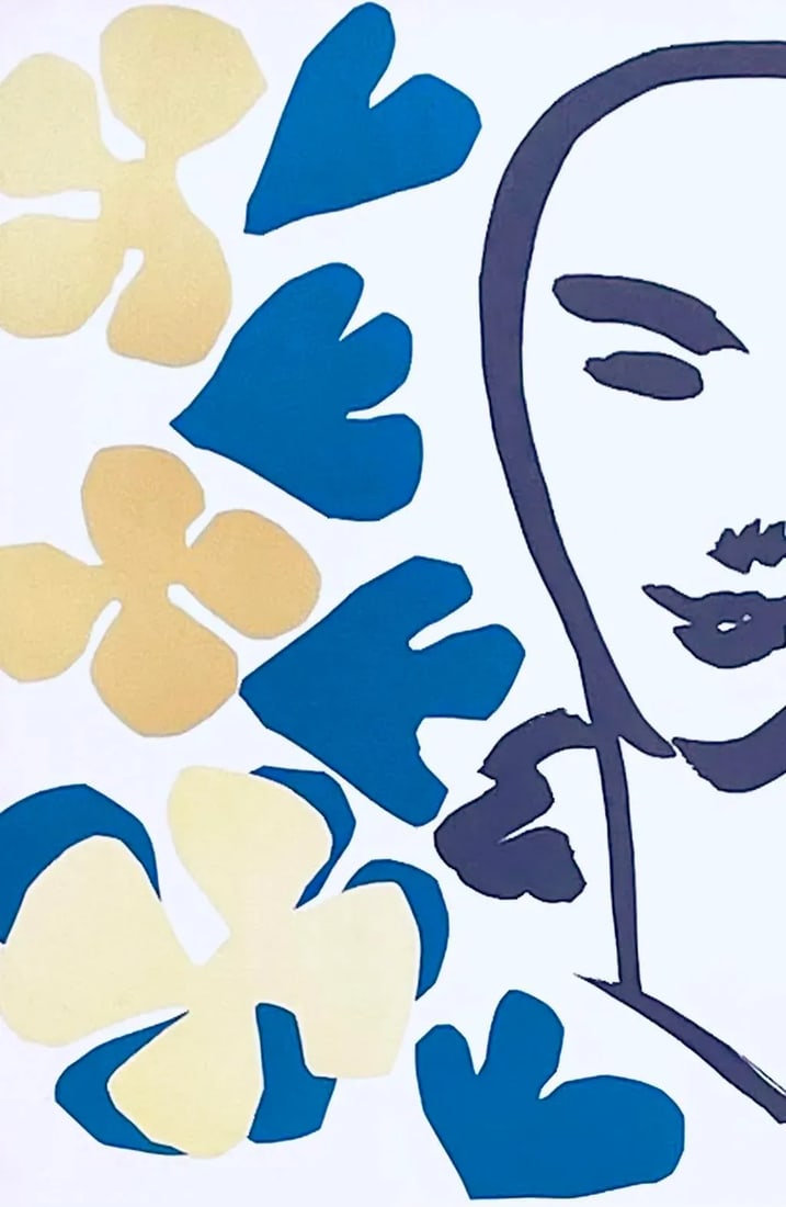 1950s Matisse Tate Gallery Exhibition Poster, Framed - 3