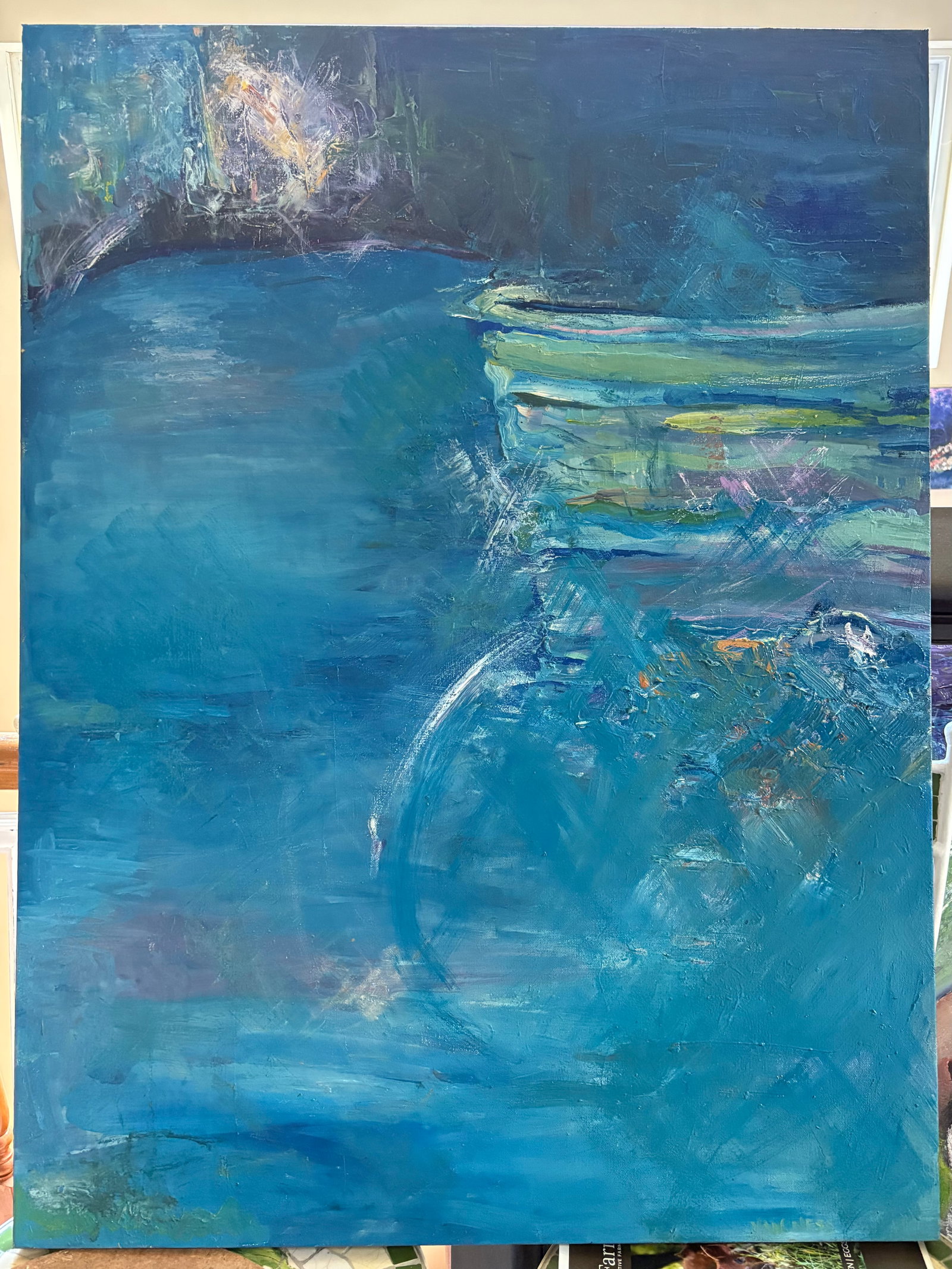 "The Grotto", Original Oil Paintings, by Van Ness - 10
