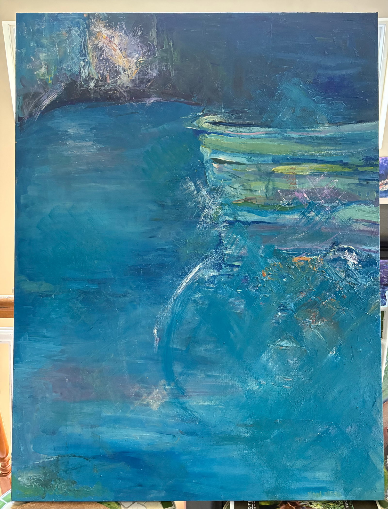 "The Grotto", Original Oil Paintings, by Van Ness - 12