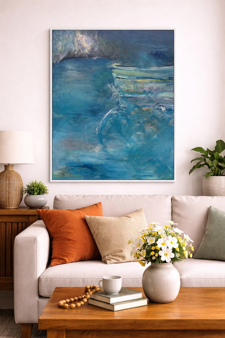 "The Grotto", Original Oil Paintings, by Van Ness - 2