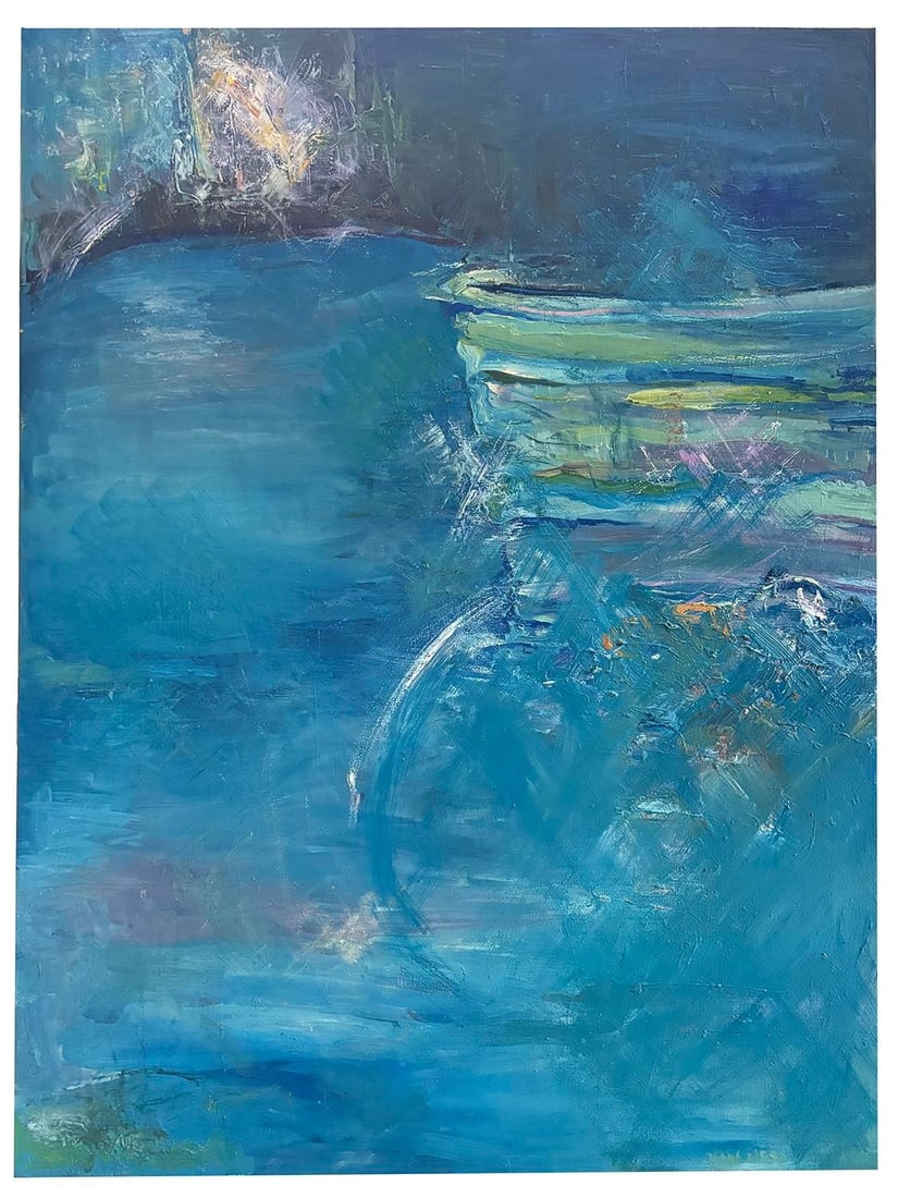 "The Grotto", Original Oil Paintings, by Van Ness - 3