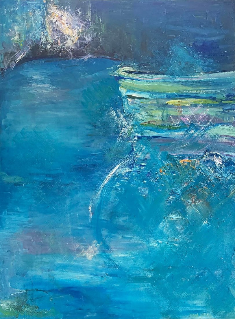 "The Grotto", Original Oil Paintings, by Van Ness - 7