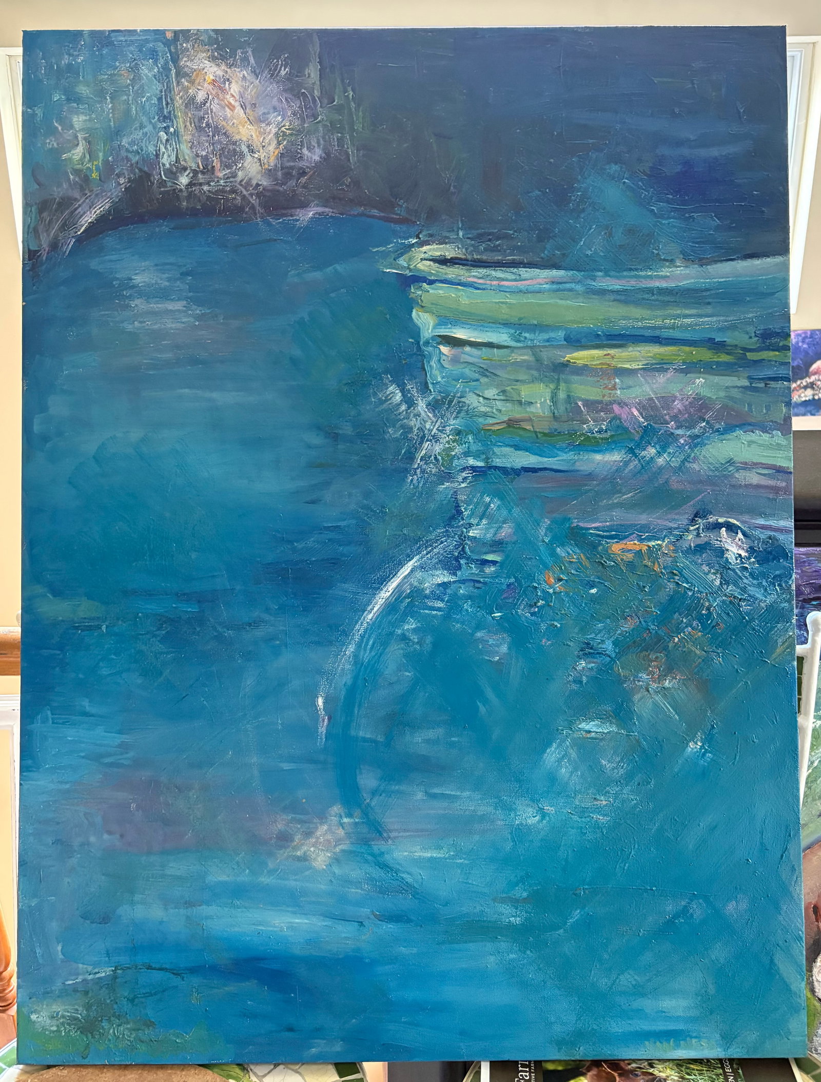 "The Grotto", Original Oil Paintings, by Van Ness - 9