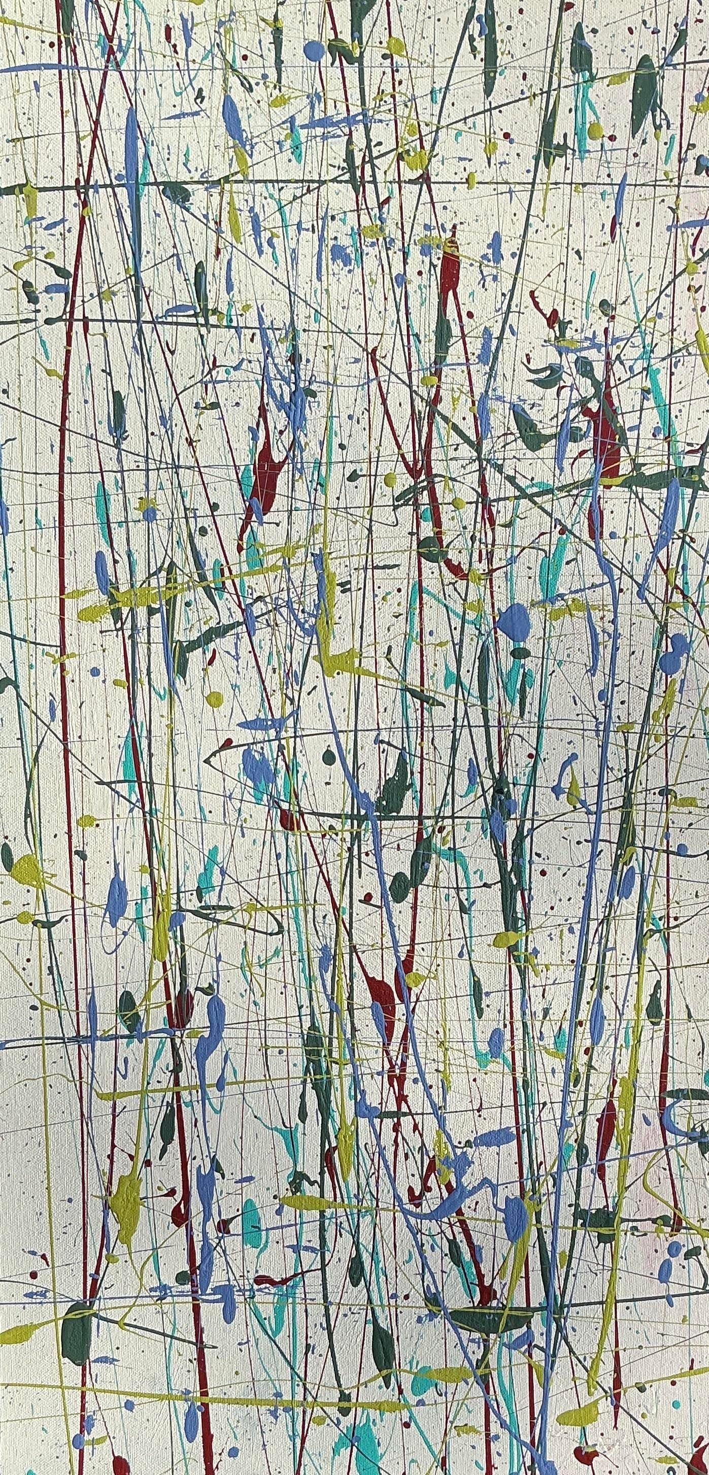 From the "Galactic Series" Original Abstract Painting on Stretched Canvas - 2