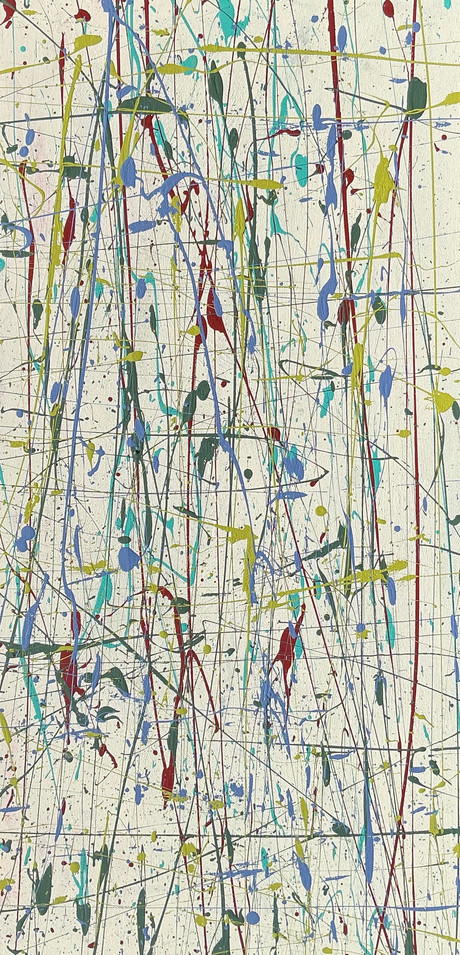 From the "Galactic Series" Original Abstract Painting on Stretched Canvas - 6