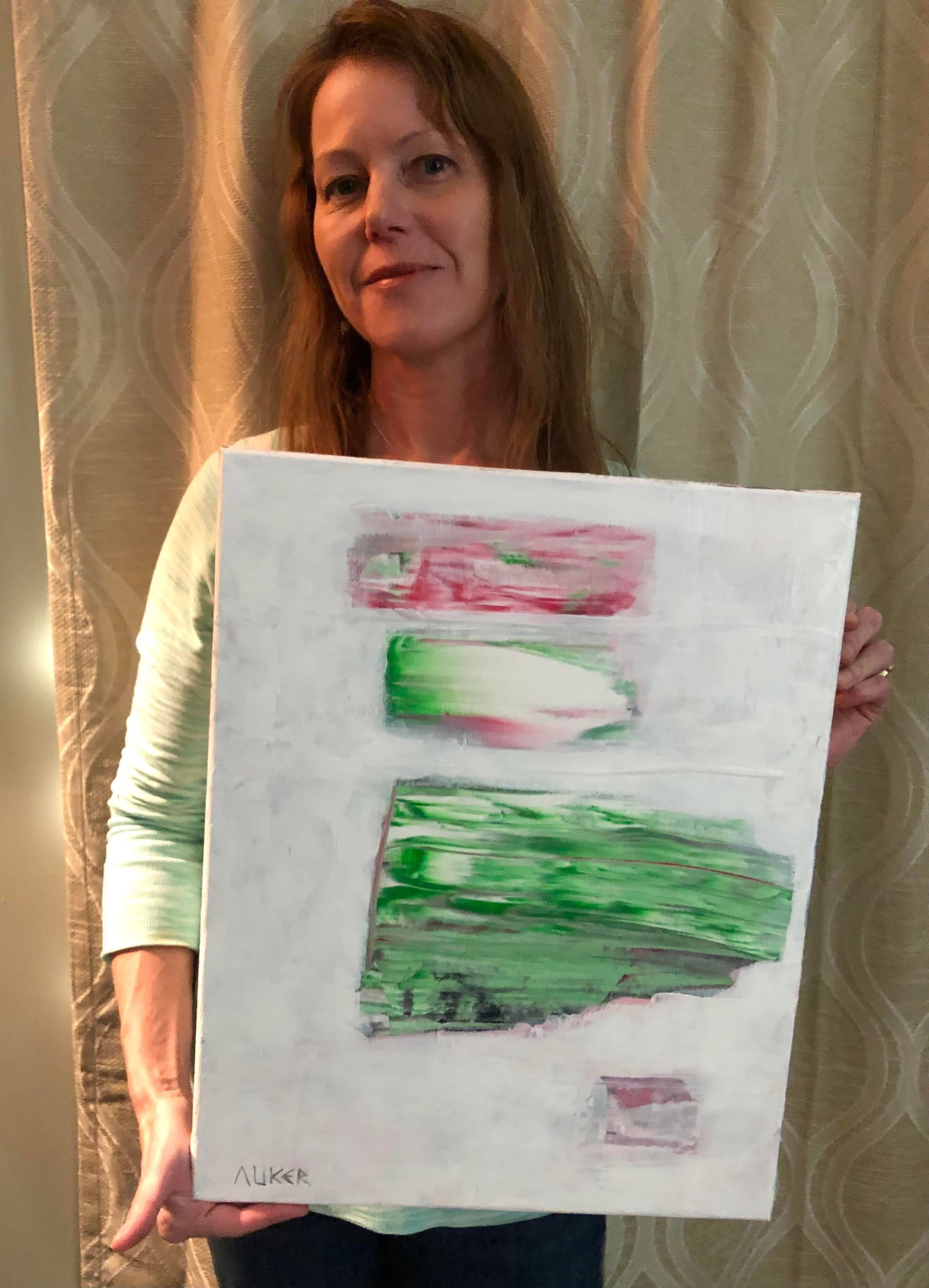 Contemporary Original Abstract Painting by CL Auker "Aetheric" - 11