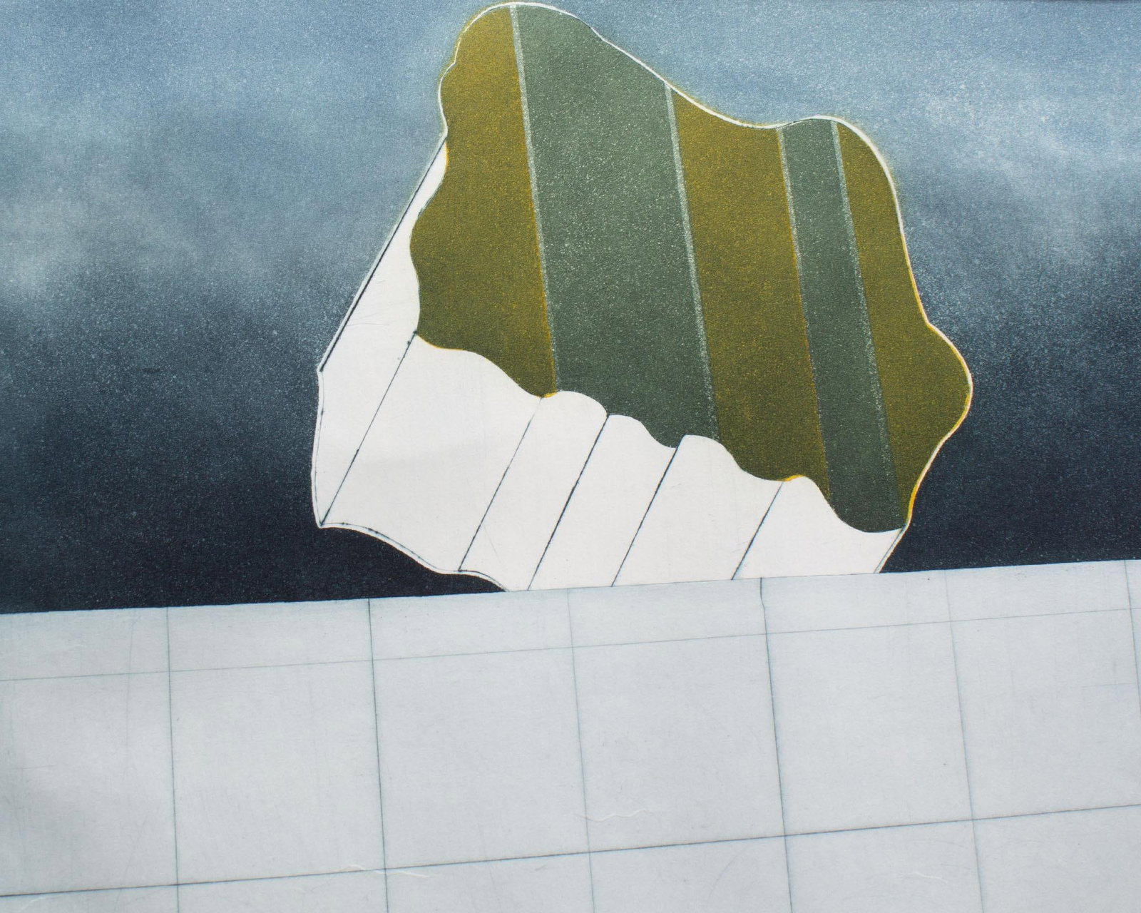 Artist's Proof Mezzotint and Color Etching by Wolfgang Gafgen - 3