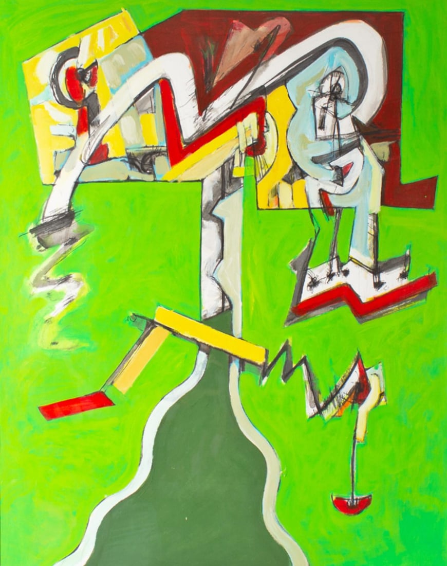 Abstract Mixed Media Painting by James L. Bruch - 2