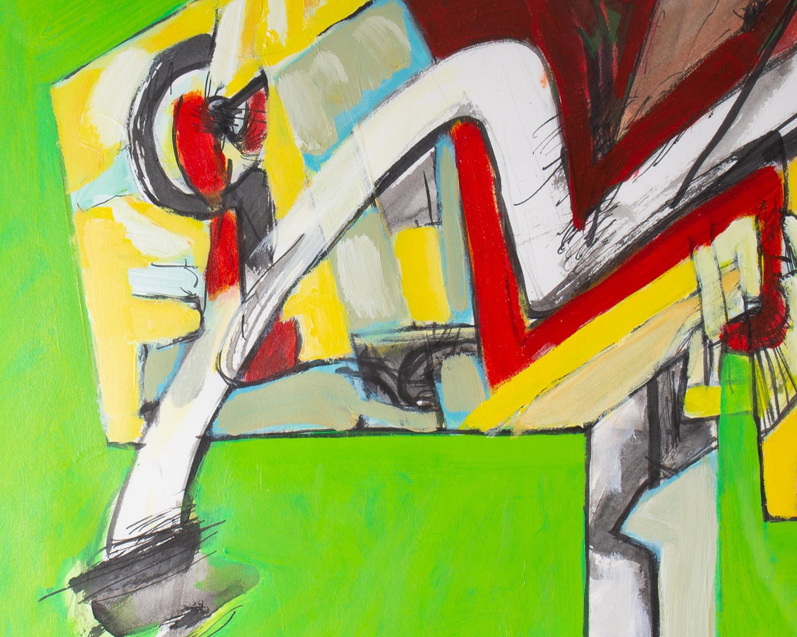 Abstract Mixed Media Painting by James L. Bruch - 3
