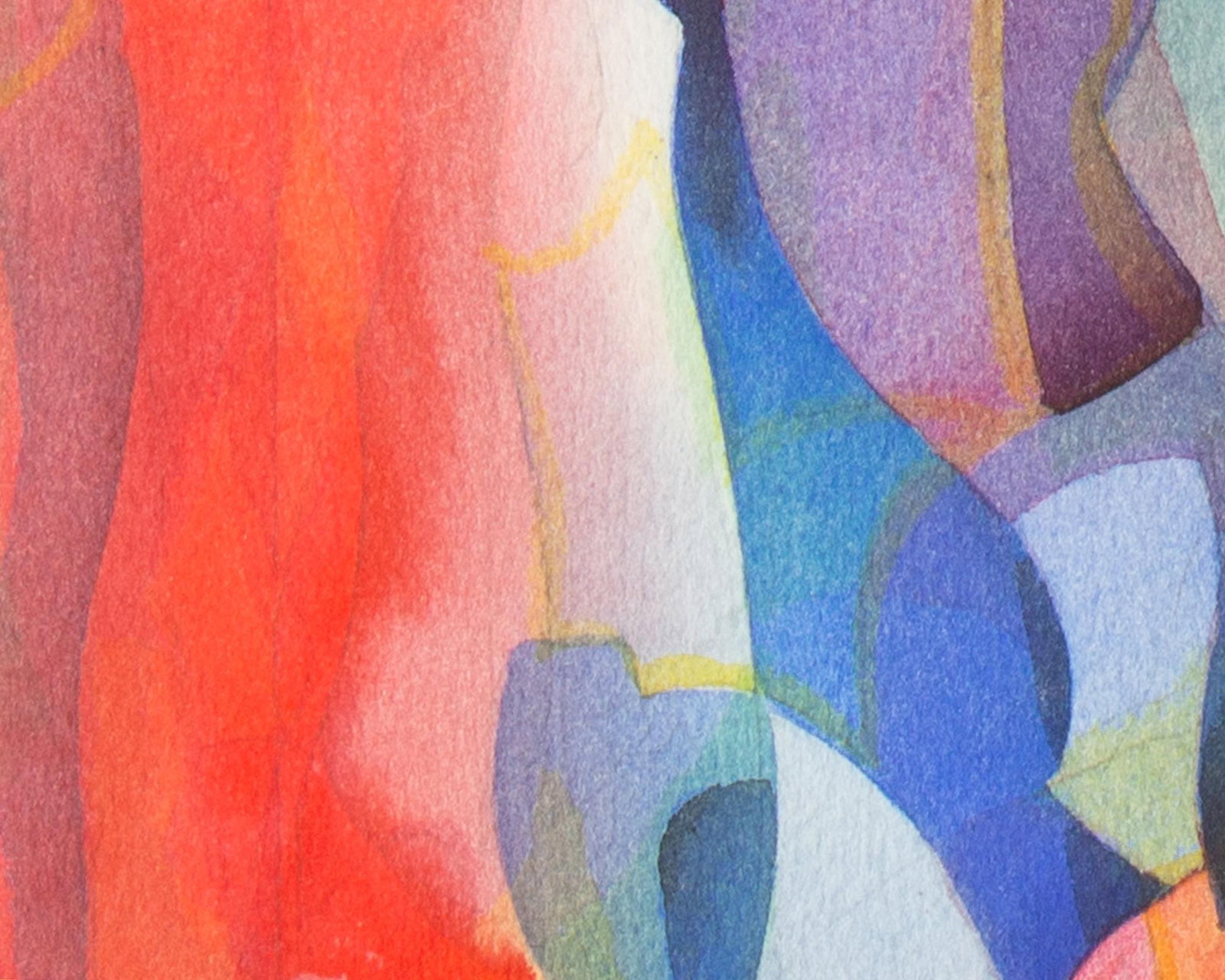 Abstract Watercolor Painting by George Coggeshall - 6