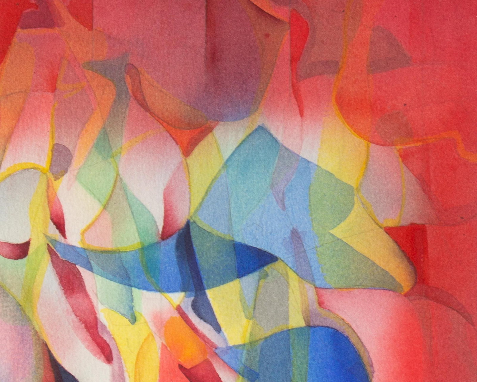 Abstract Watercolor Painting by George Coggeshall - 8