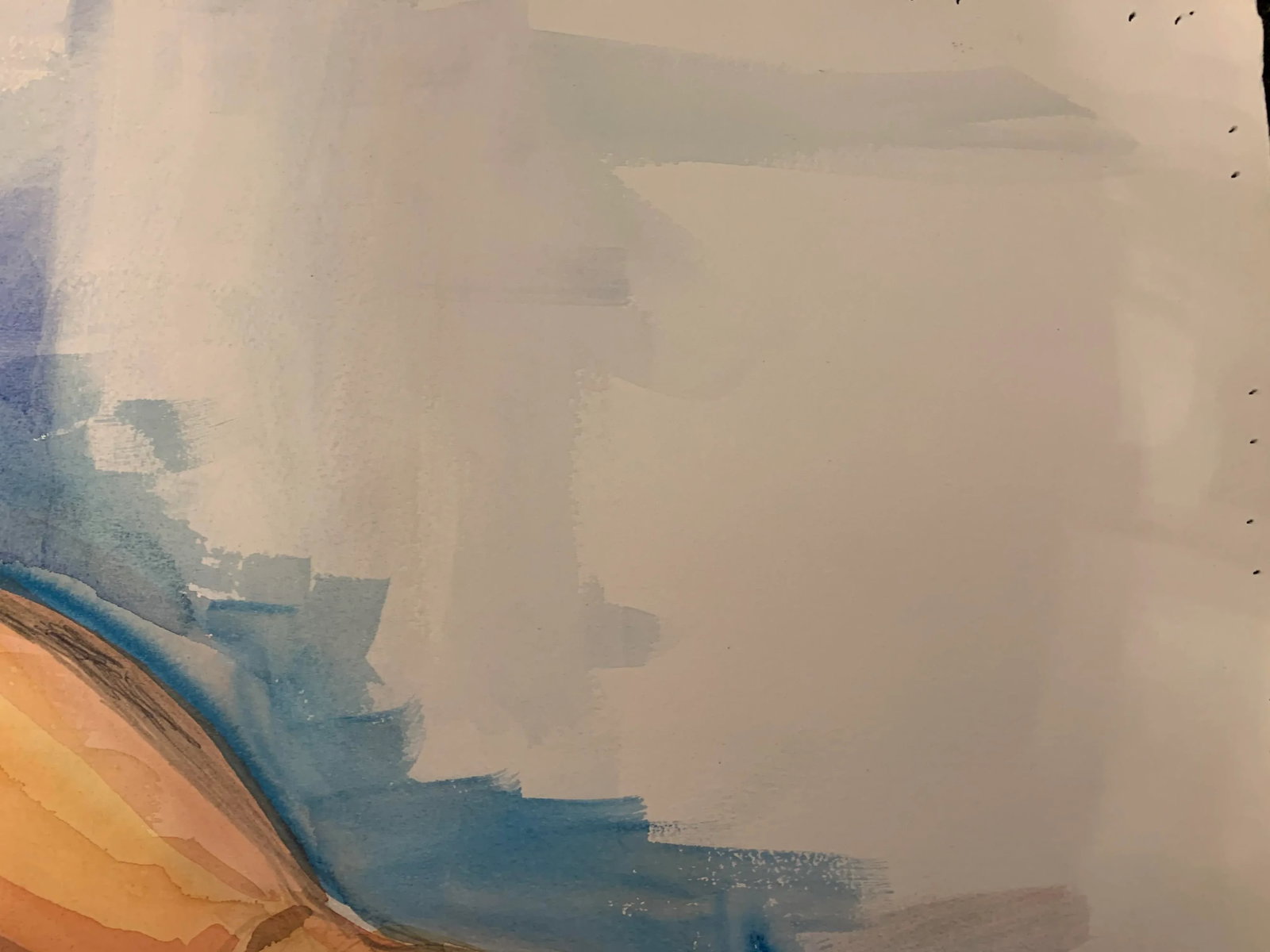 1990s Figurative Nude Watercolor Painting on Paper Signed Lynda Baldwin 10/25 - 5