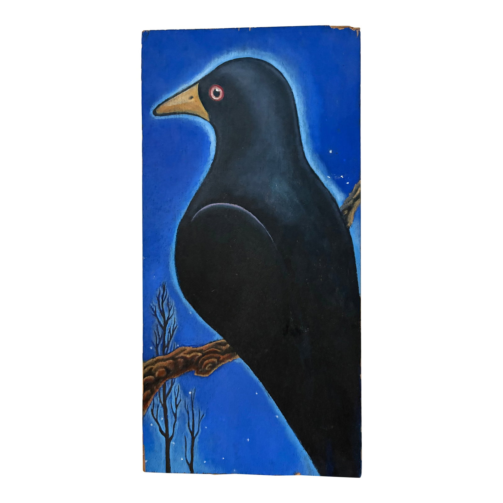 Blackbird Modern Oil Painting (1 of 8)