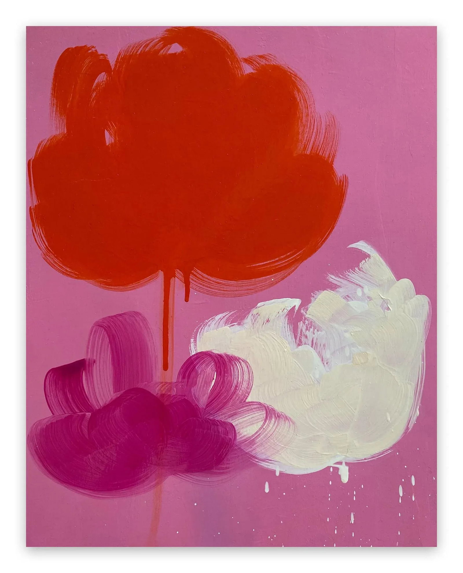 Contemporary Abstract Oil on Panel Painting "Ride or Die" by Anya Spielman - 4
