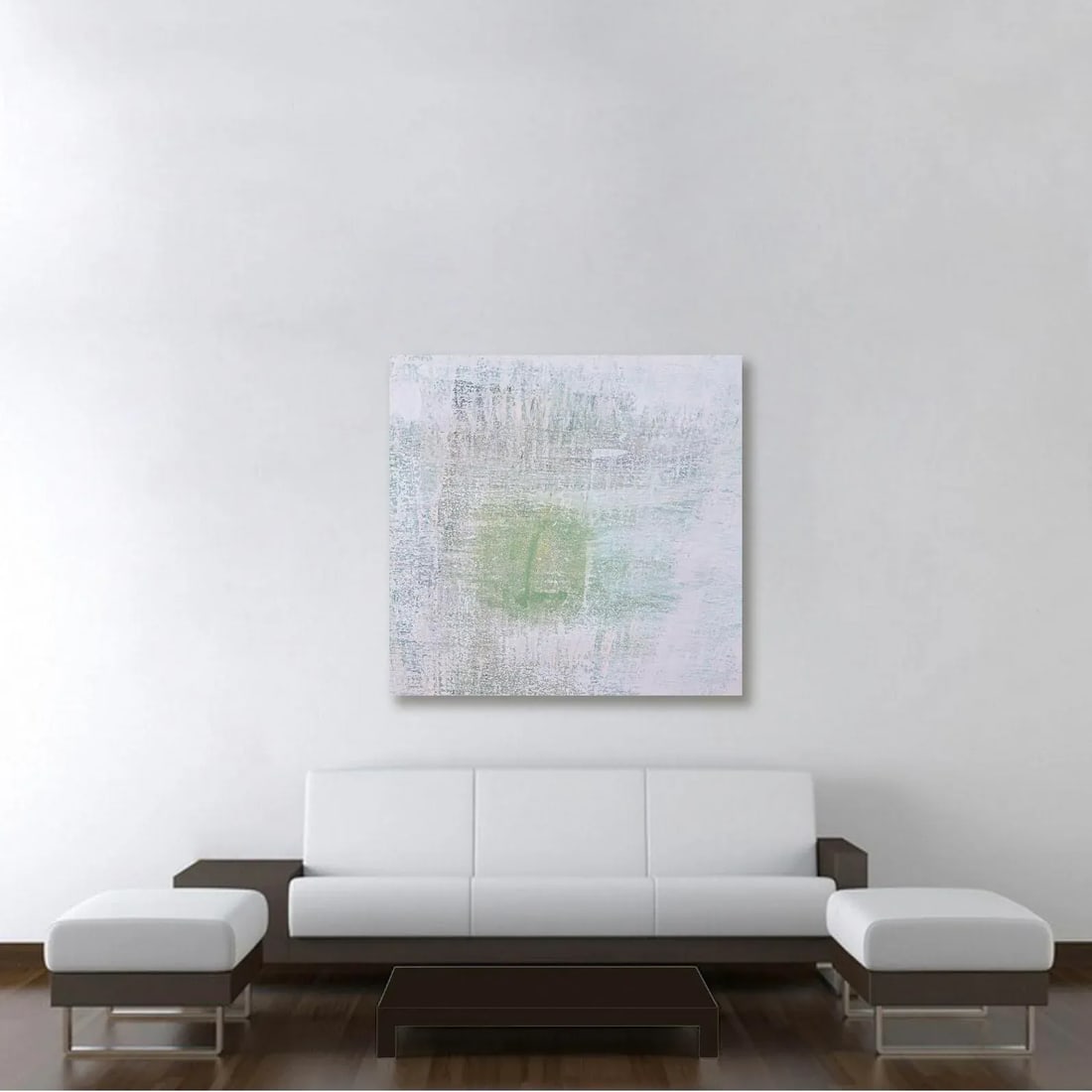 "Mirage. VI" Contemporary Original Abstract Mixed-Media Painting by Sia Aryai - 2