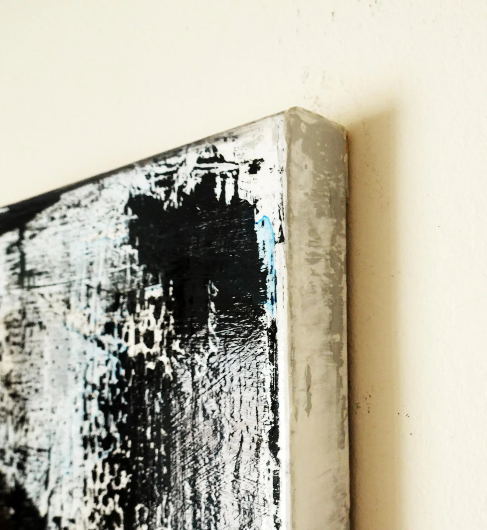 "Jupiter" Contemporary Original Abstract Mixed Media Painting by Sia Aryai - 3