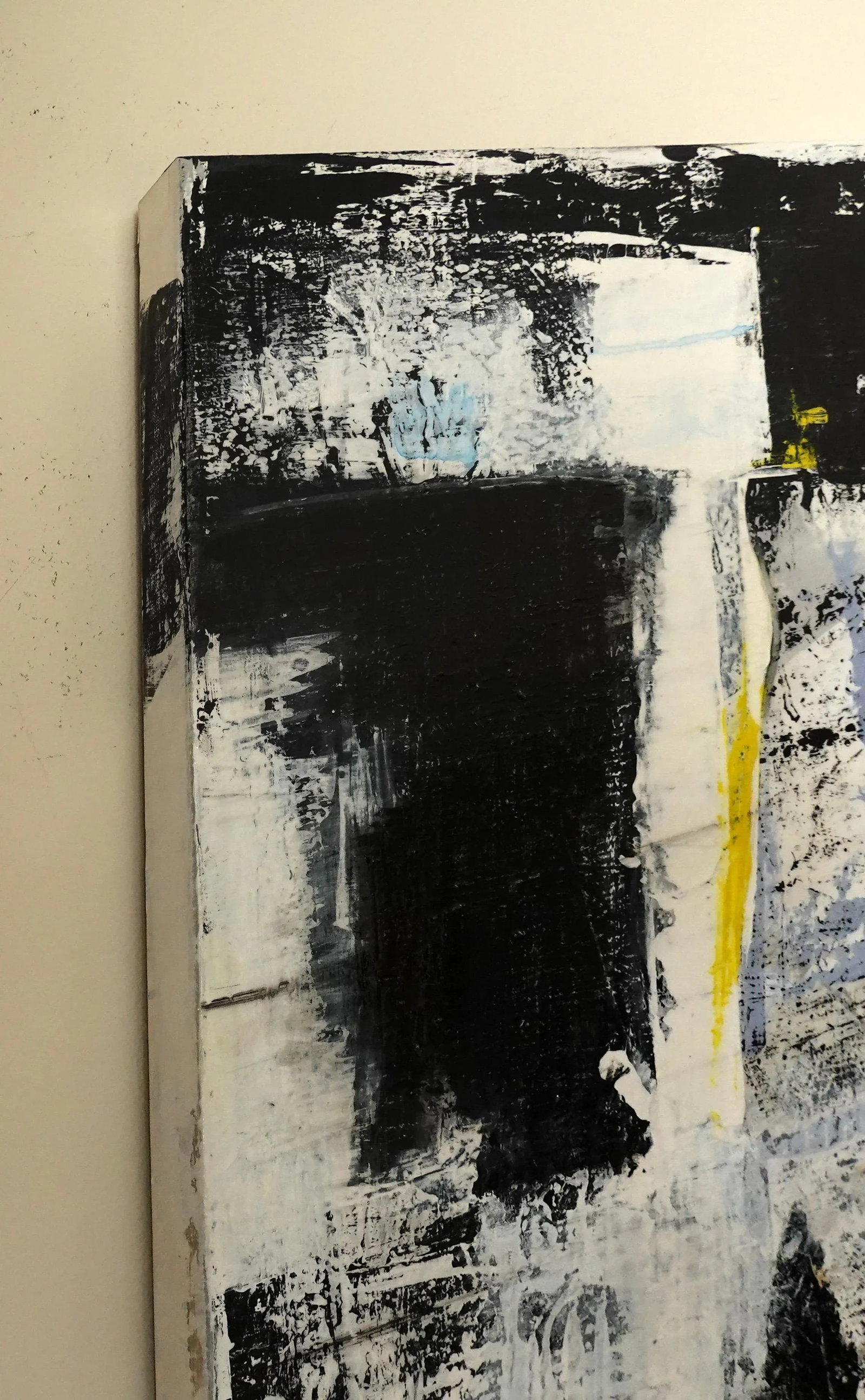 "Jupiter" Contemporary Original Abstract Mixed Media Painting by Sia Aryai - 5