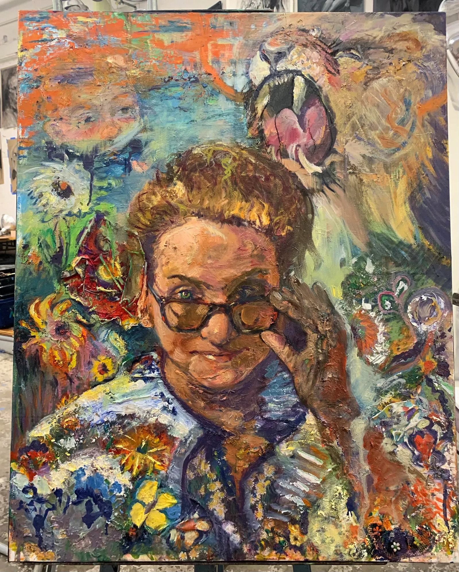 "The View From Where I See It..." Contemporary Art, Original Oil Paintings, by Van Ness - 2