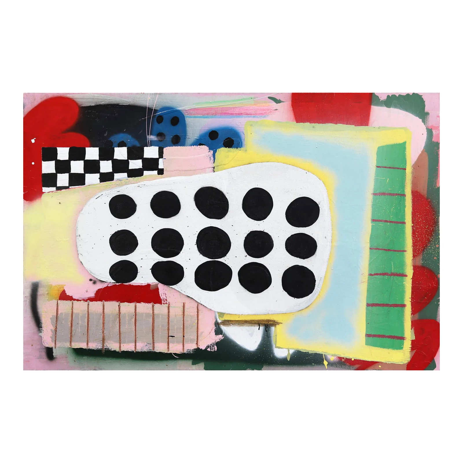 I Walked Ten Miles in the Wrong Direction - Large Original Artwork by Sarah Svetlana: Sarah Svetlana's original abstract artworks offer a captivating glimpse into the intricacies of the human experience, drawing inspiration from a diverse range of sources and influences. Her unique