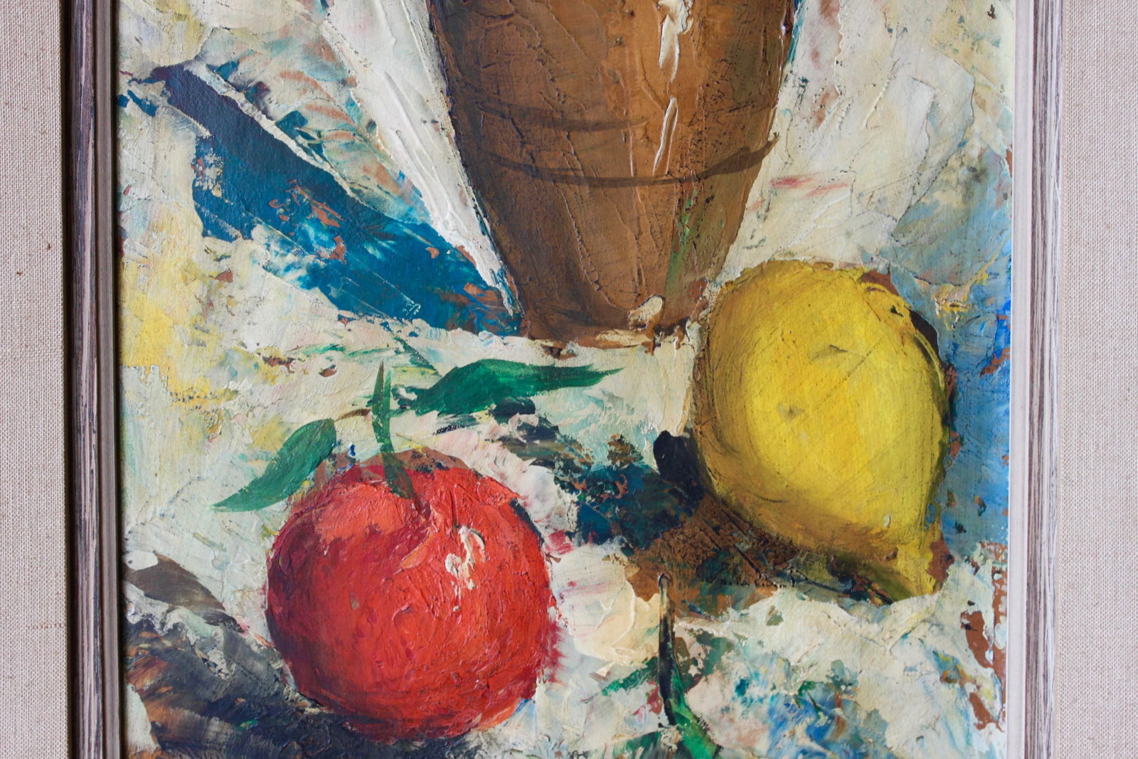 Contemporary French Post Impressionist Listed Artist Jean Rigaud Still Life Painting - 3