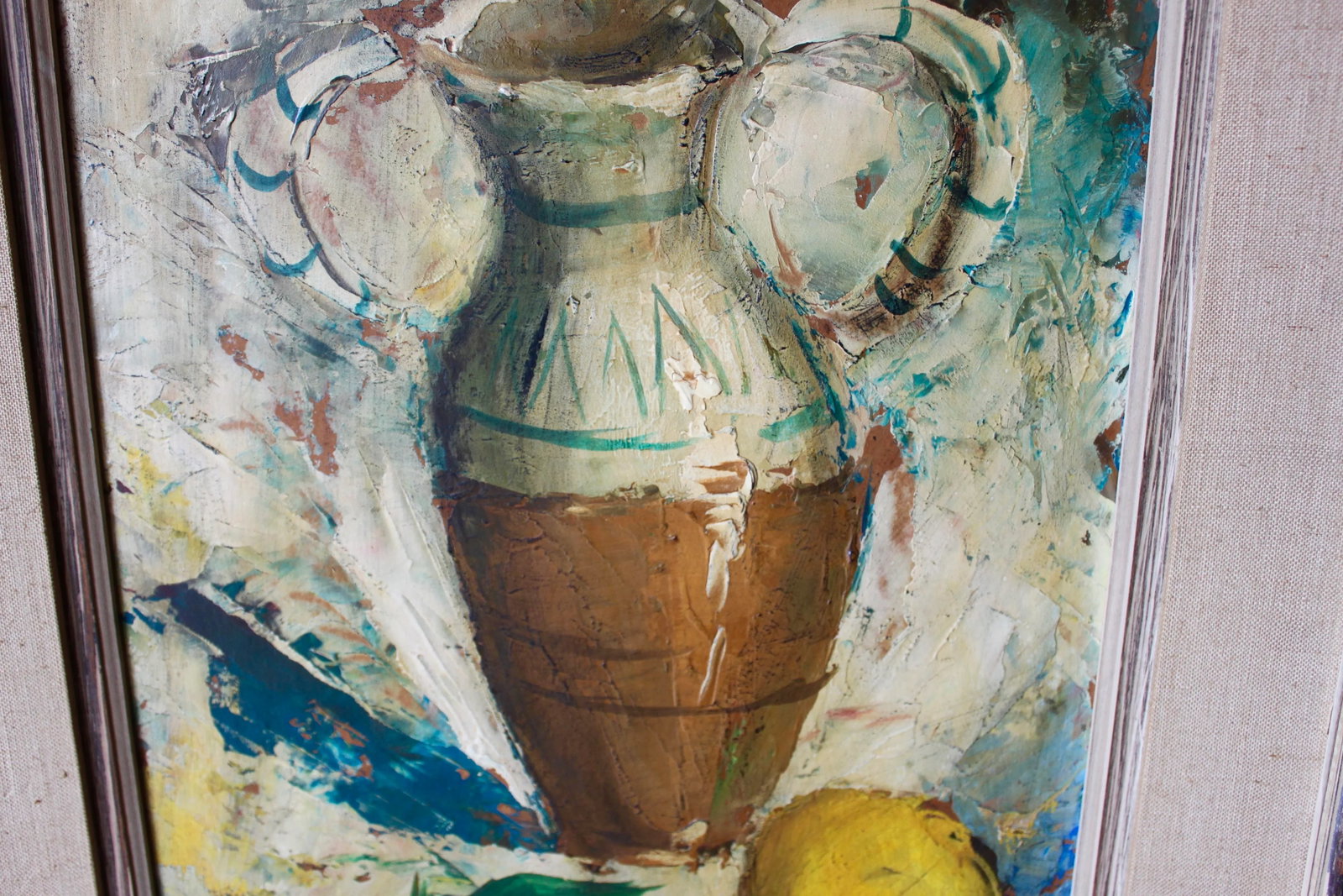 Contemporary French Post Impressionist Listed Artist Jean Rigaud Still Life Painting - 7