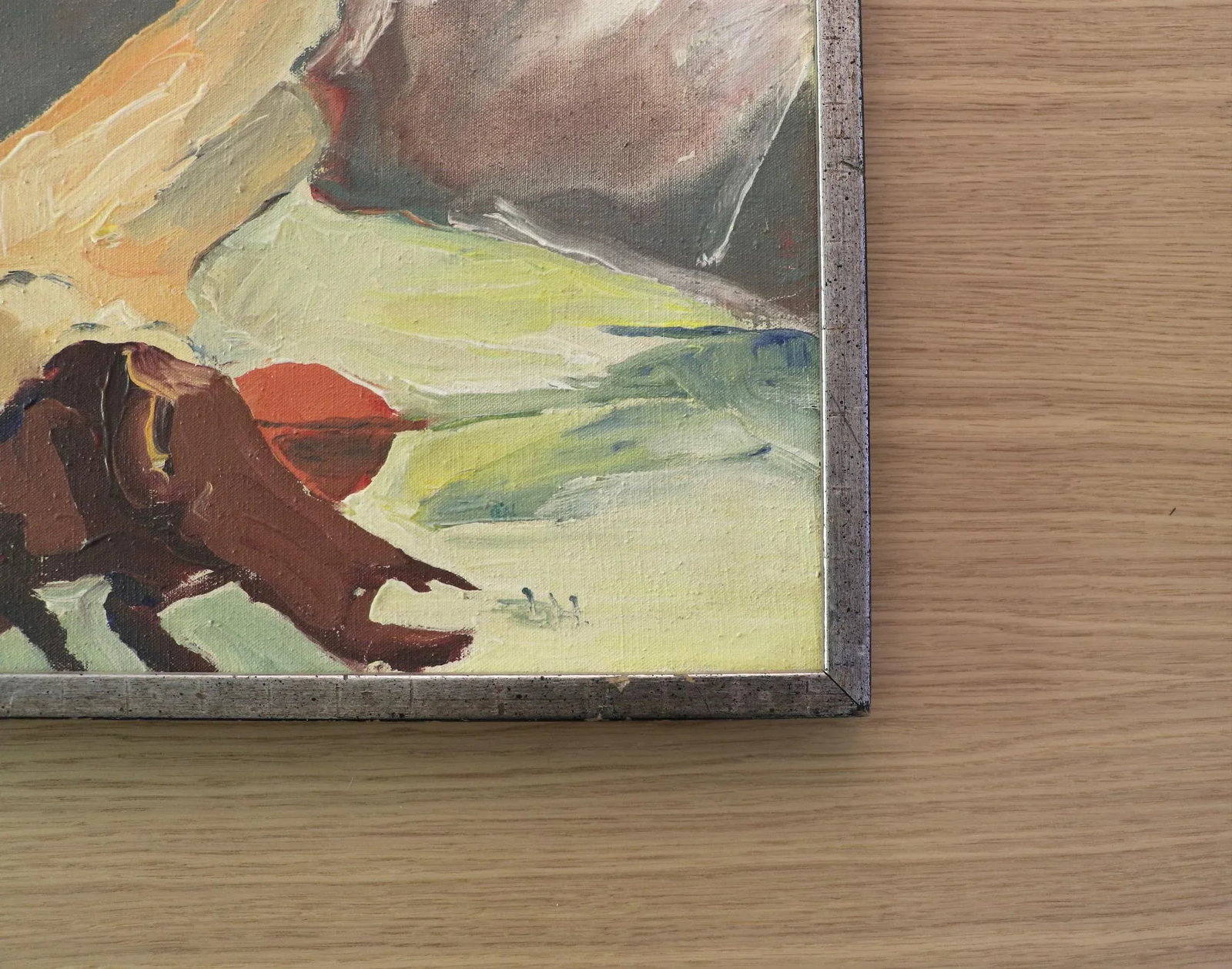 1970s Patricia Gren Hayes Oil on Canvas Abstract Painting - 5