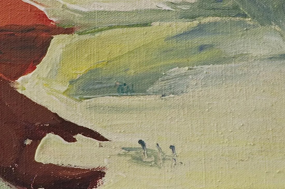 1970s Patricia Gren Hayes Oil on Canvas Abstract Painting - 6