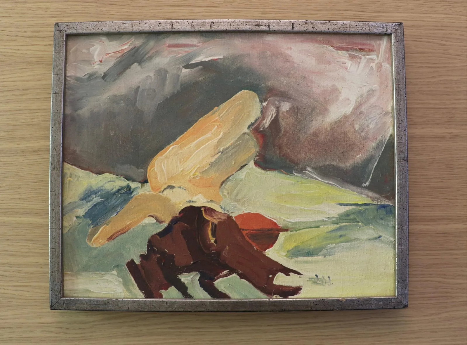 1970s Patricia Gren Hayes Oil on Canvas Abstract Painting - 8