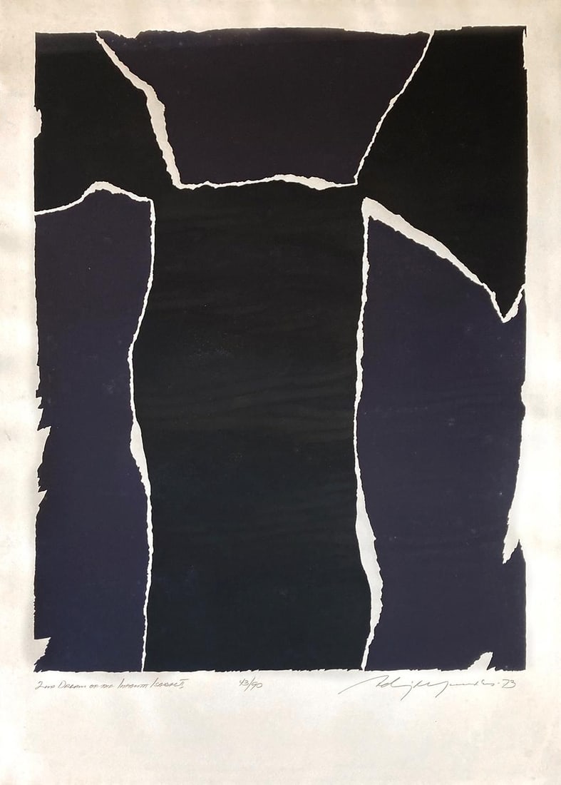 Adja Yunkers, the Second Dream of the Infanta Isabel, 1972 Screenprint: ARTIST Adja Yunkers MEDIUM Screenprint on Paper DATES 1973 DIMENSIONS Sheet: 41 x 28 inches SIGNATURE Signed, "Adja Yunkers '73" lower right in pencil TITLED "Second Dream of Infanta Isabel ll" lower 