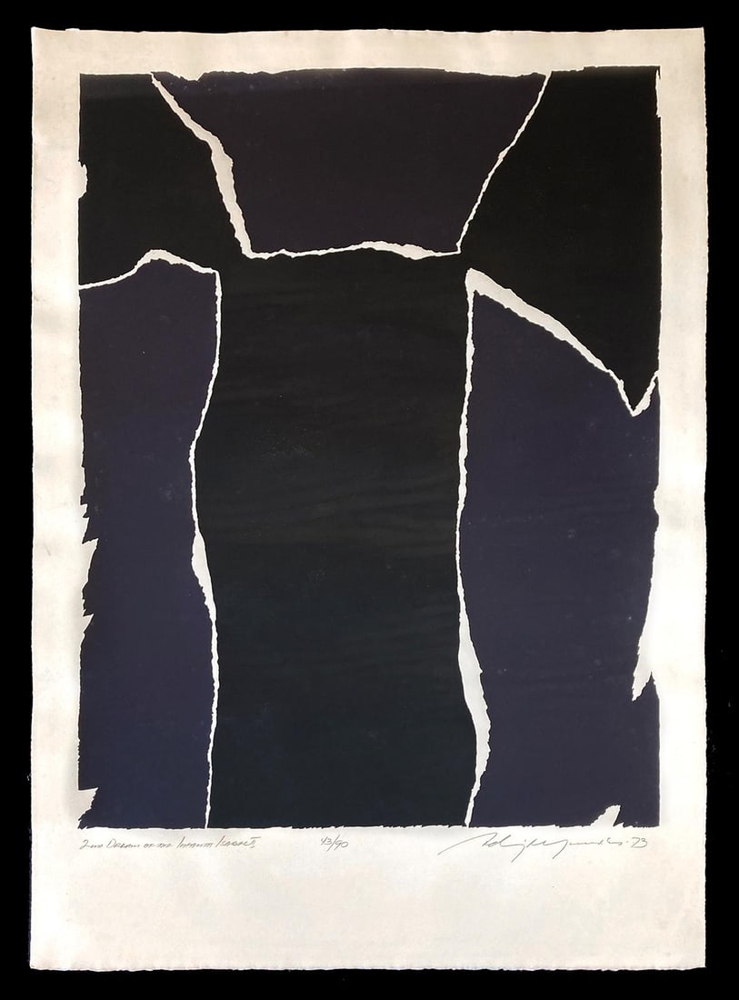 Adja Yunkers, the Second Dream of the Infanta Isabel, 1972 Screenprint - 2