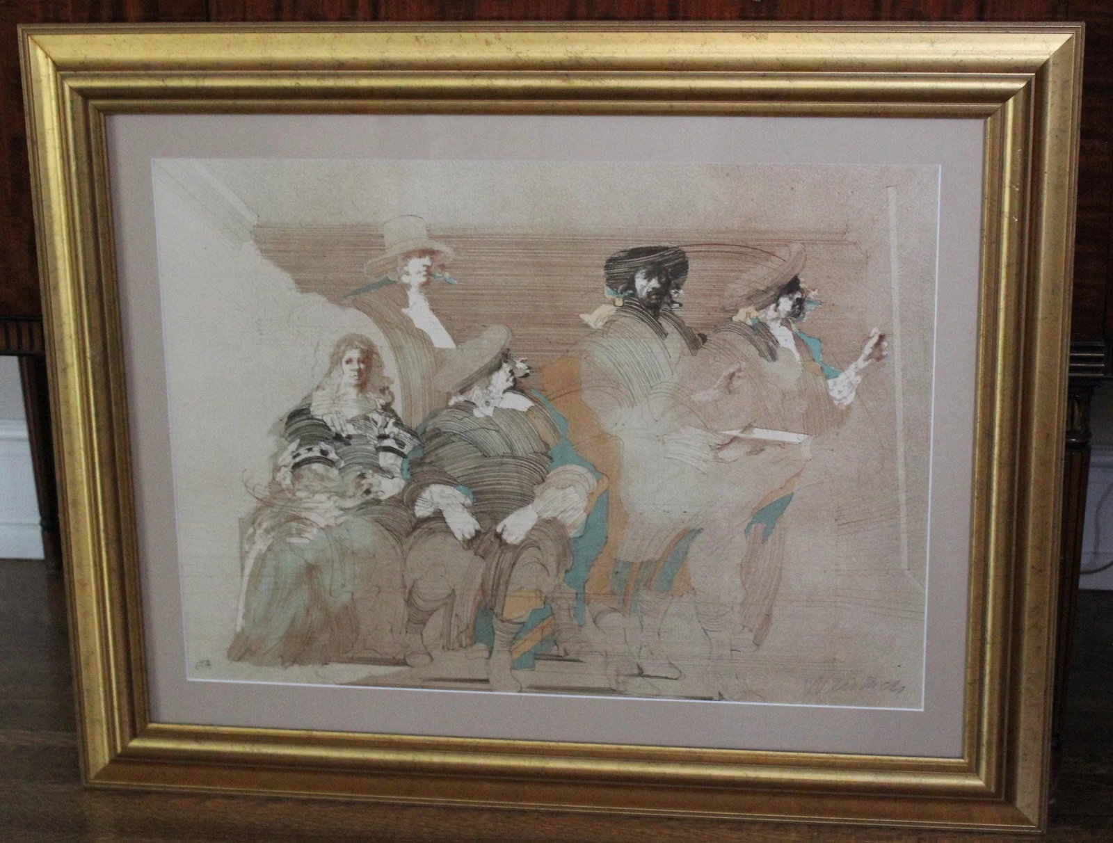 Weisbuch Etching of Rembrandt - 2