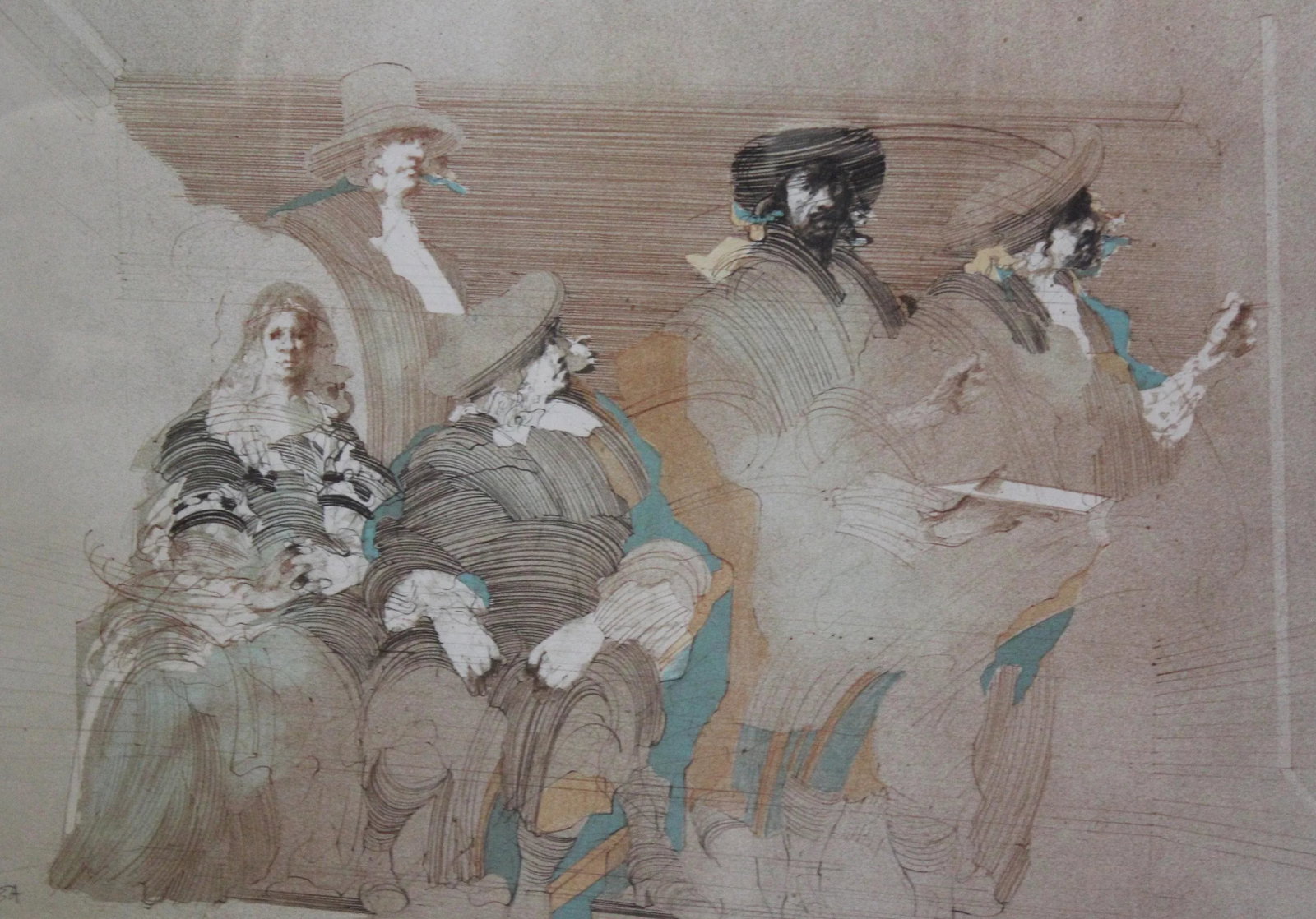 Weisbuch Etching of Rembrandt - 3