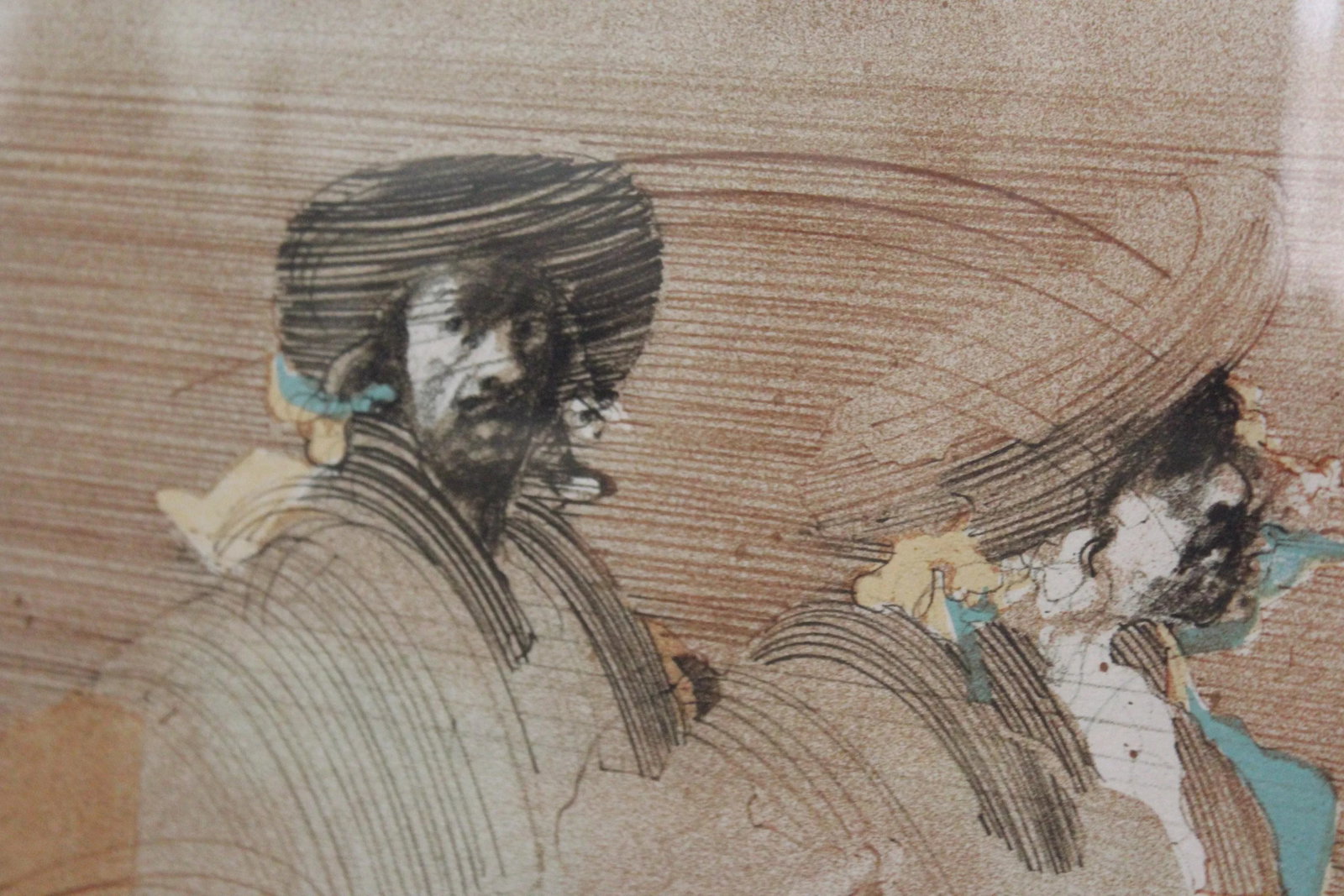 Weisbuch Etching of Rembrandt - 5