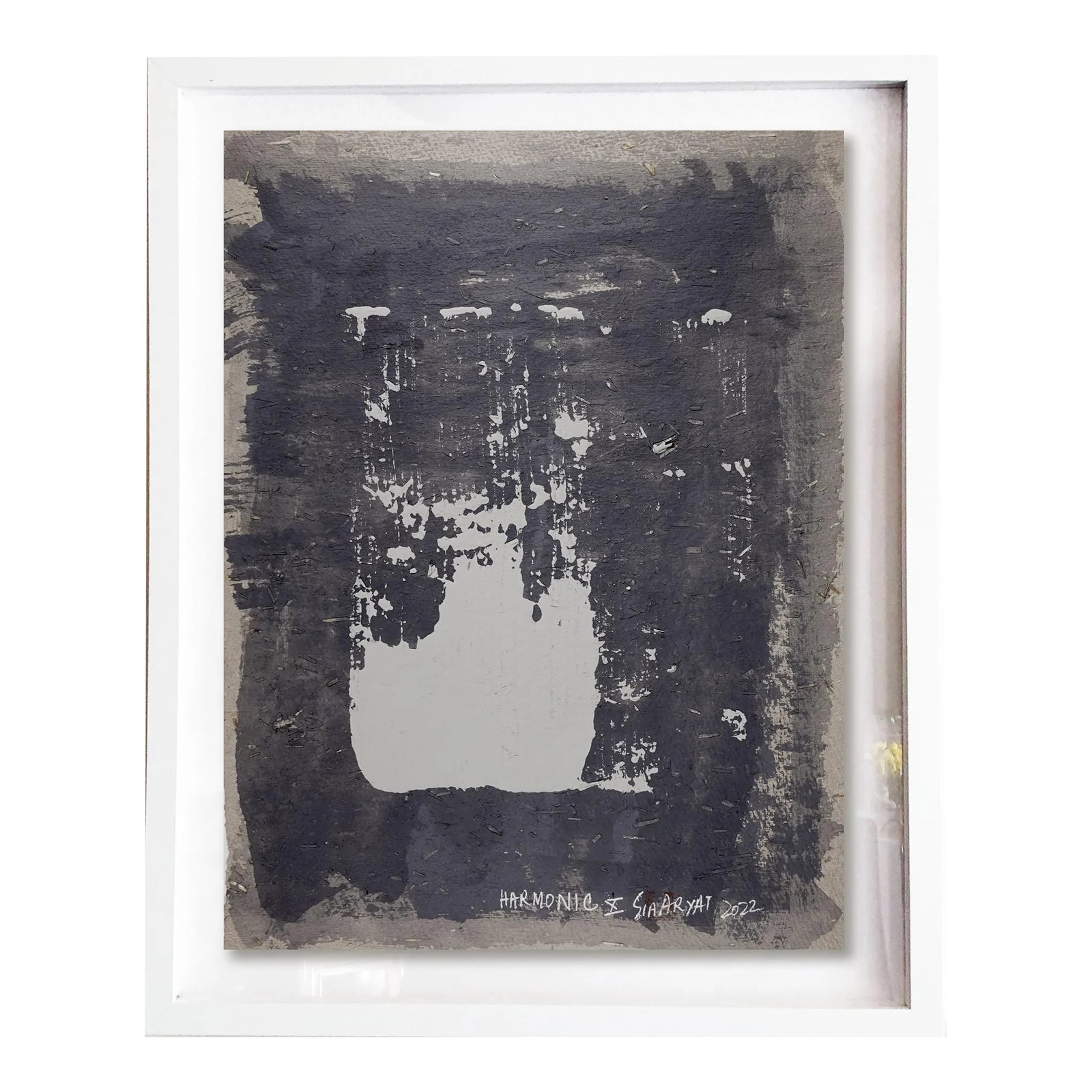 "Harmonic. X" Contemporary Original Abstract Acrylic Painting, Framed (1 of 5)