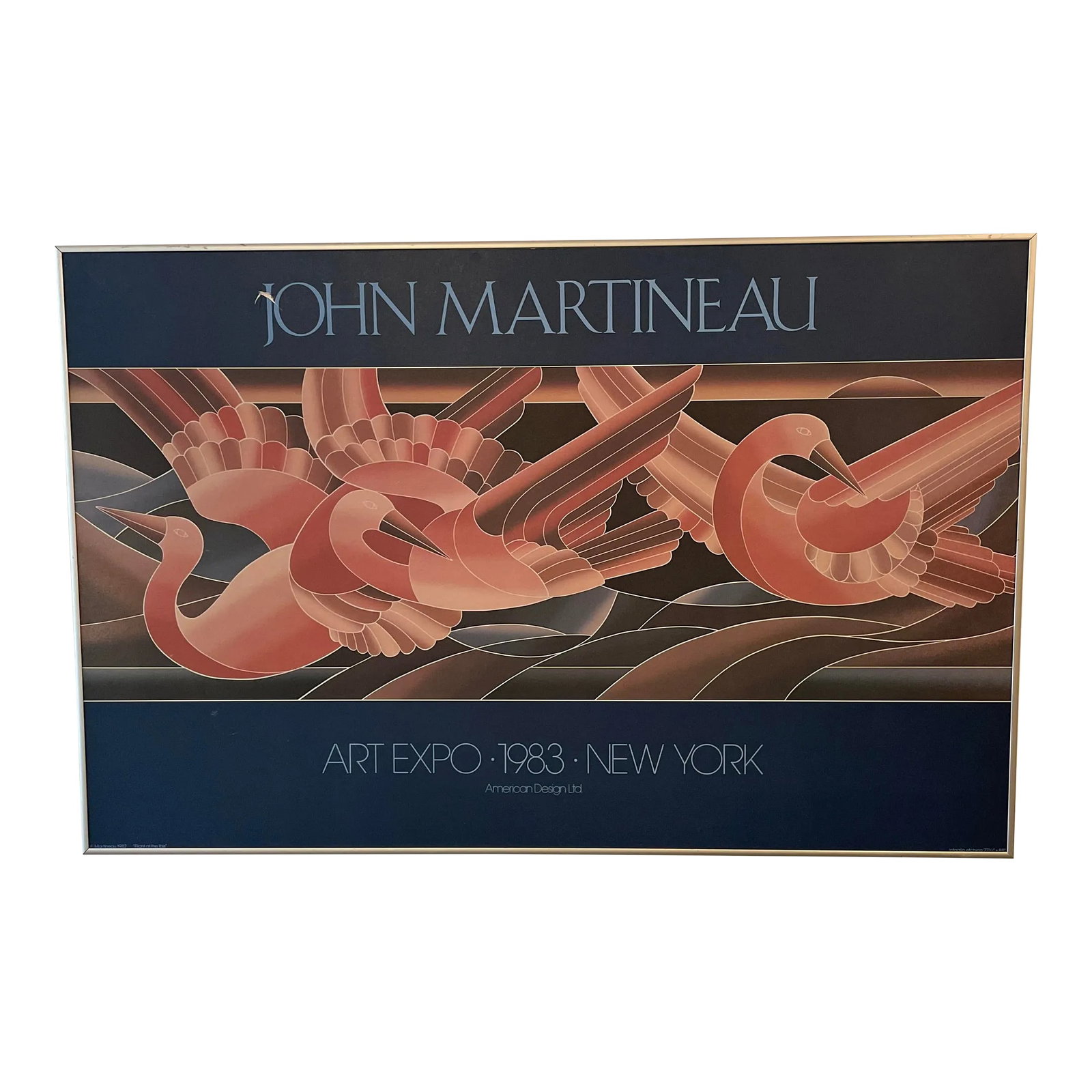 John Martineau Art Expo Poster 1983 New York (1 of 12)