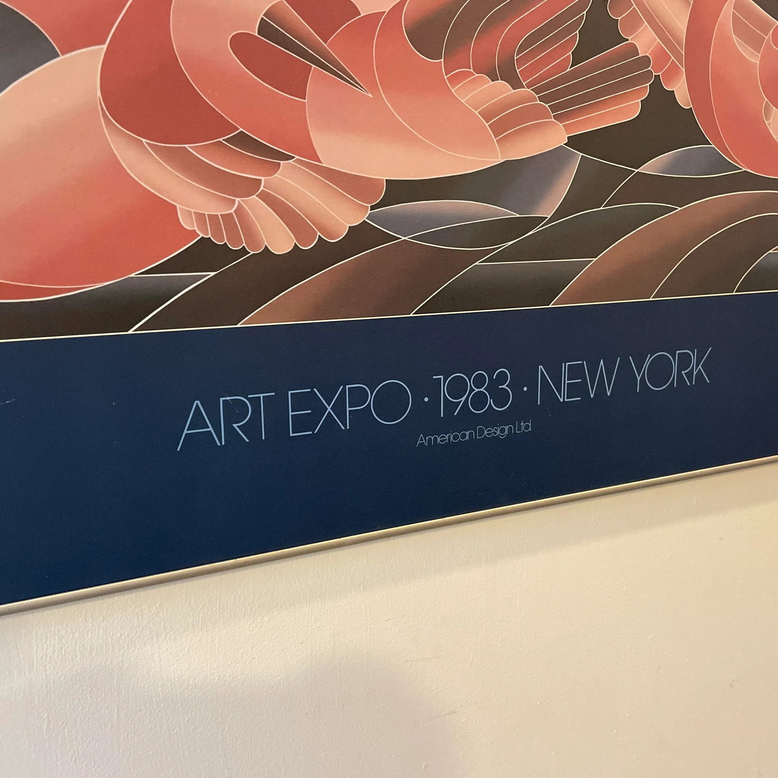 John Martineau Art Expo Poster 1983 New York - 2
