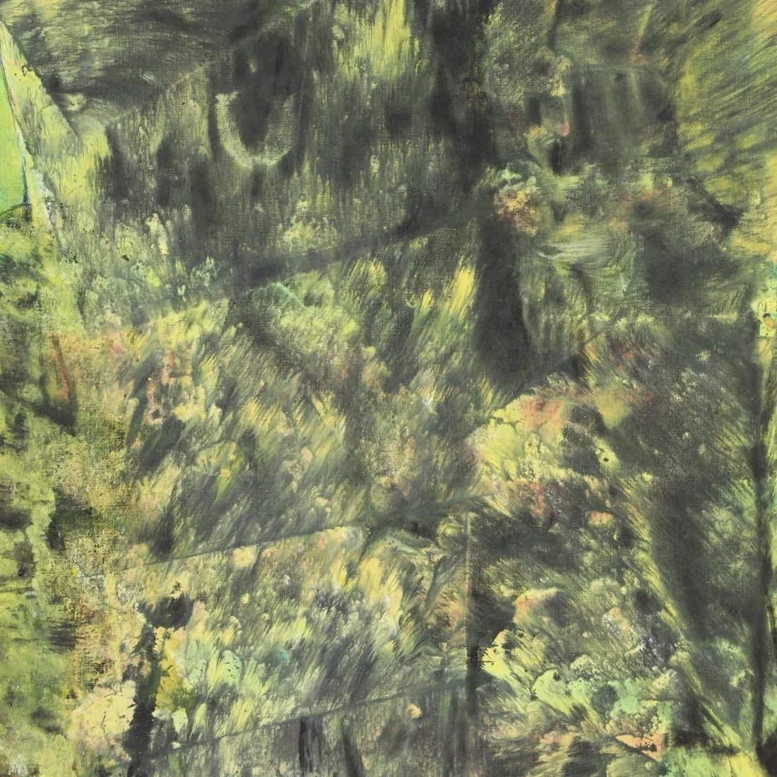 Mid 20th Century Don Stacy Figurative Green Painting - 7
