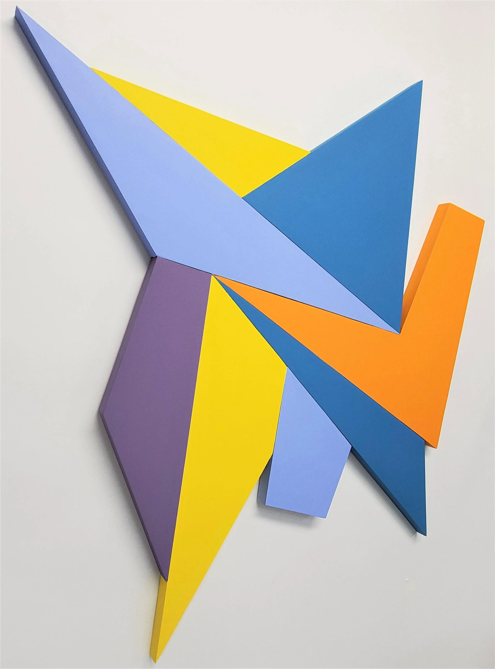 "Fantastic Flight" Contemporary Wall Sculpture by Sassoon Kosian - 3