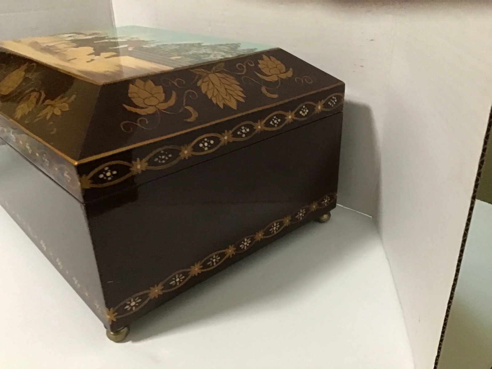 Mid 20th Century Ralph Lauren Style Polo Match Wood Box - 3
